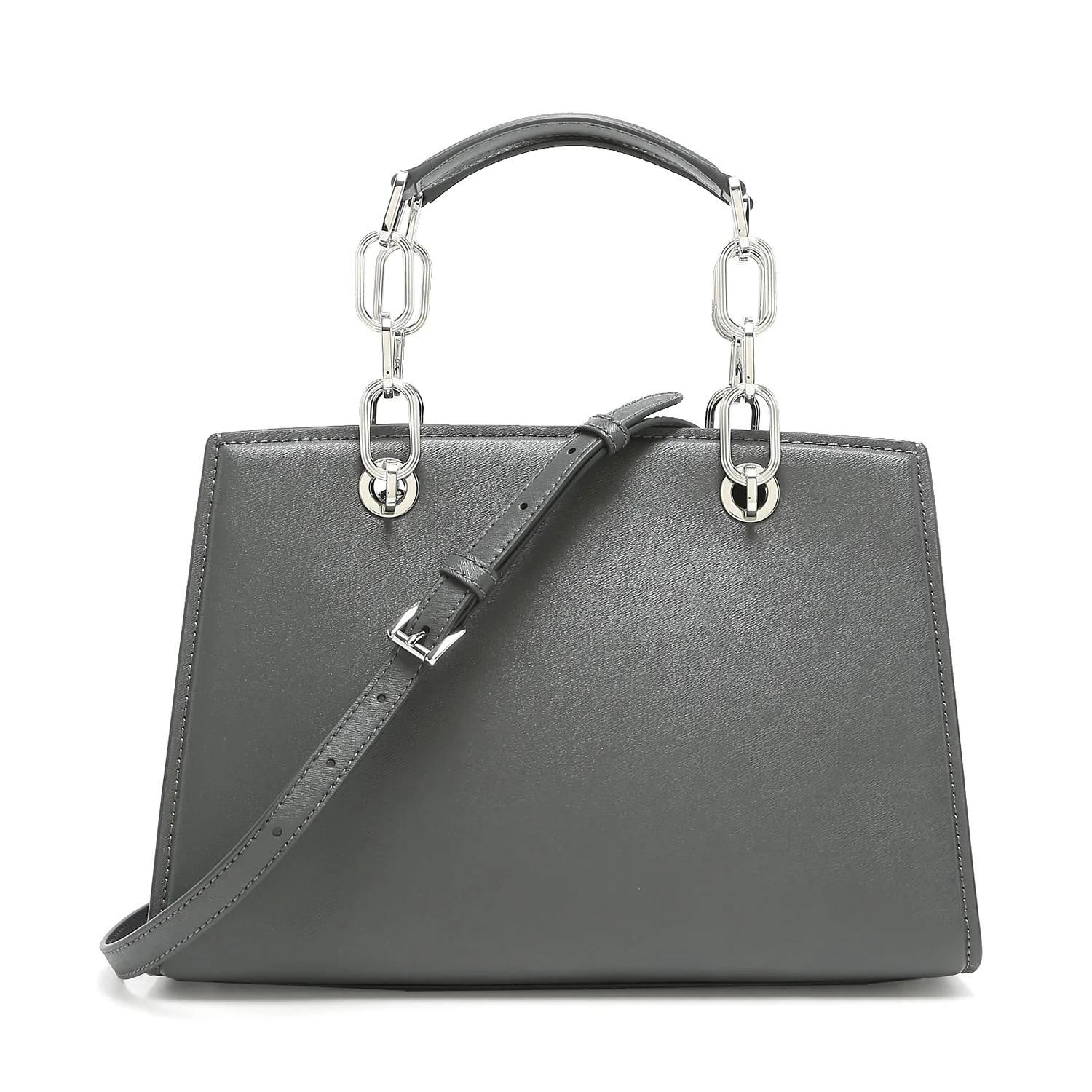 Medium Cynthia Logo Lettering Tote Bag - Image 8