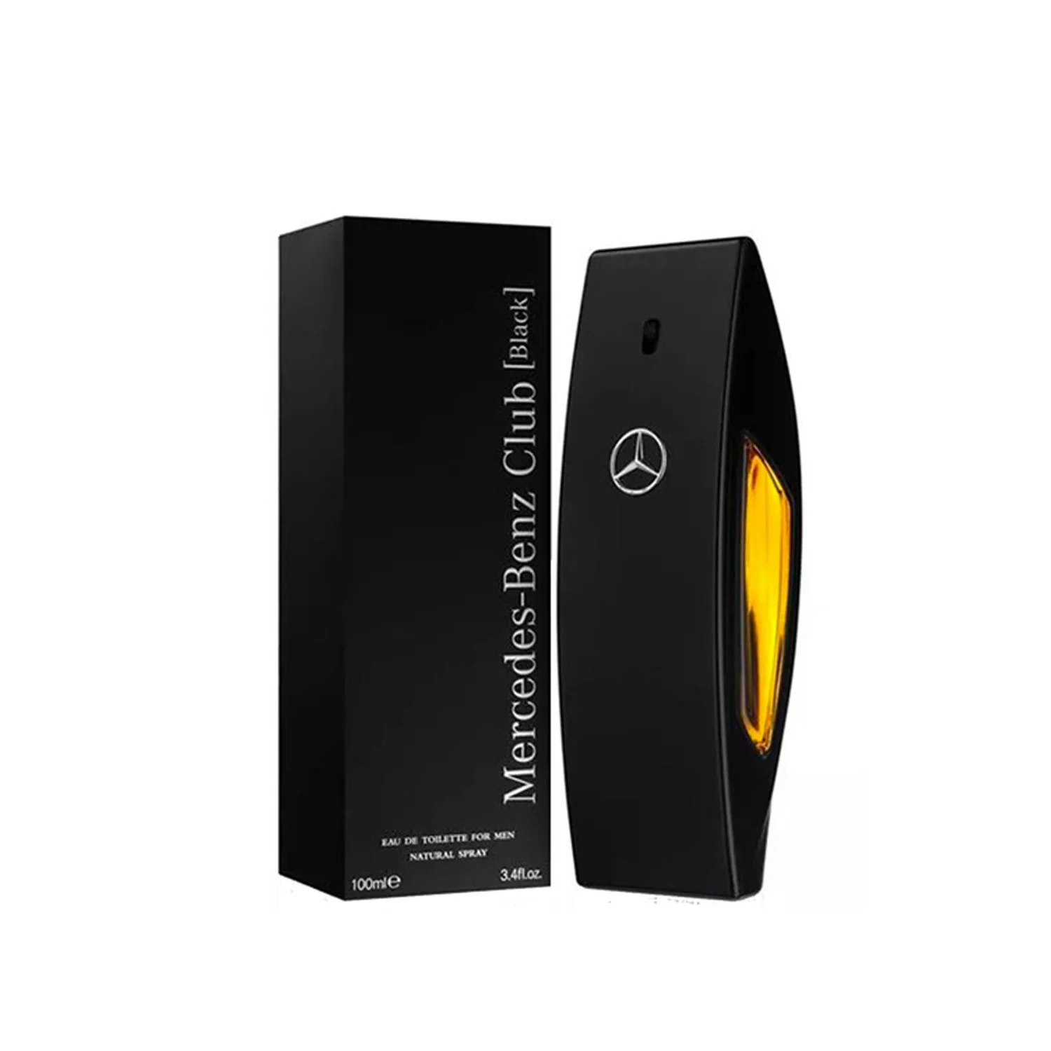 MERCEDES BENZ CLUB BLACK MEN EDT 100ML - Image 2