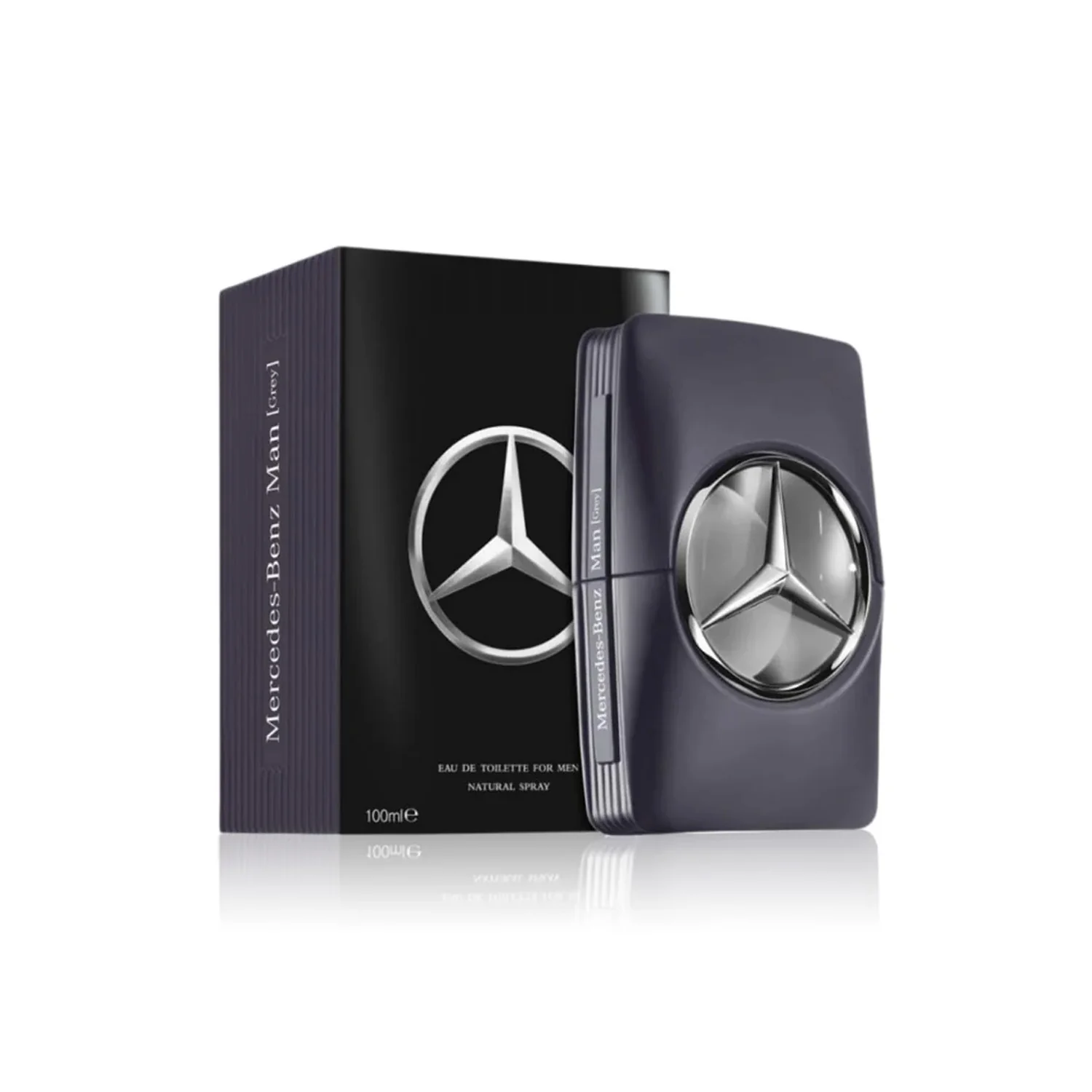 MERCEDES BENZ GREY MEN EDT 100ML - Image 2
