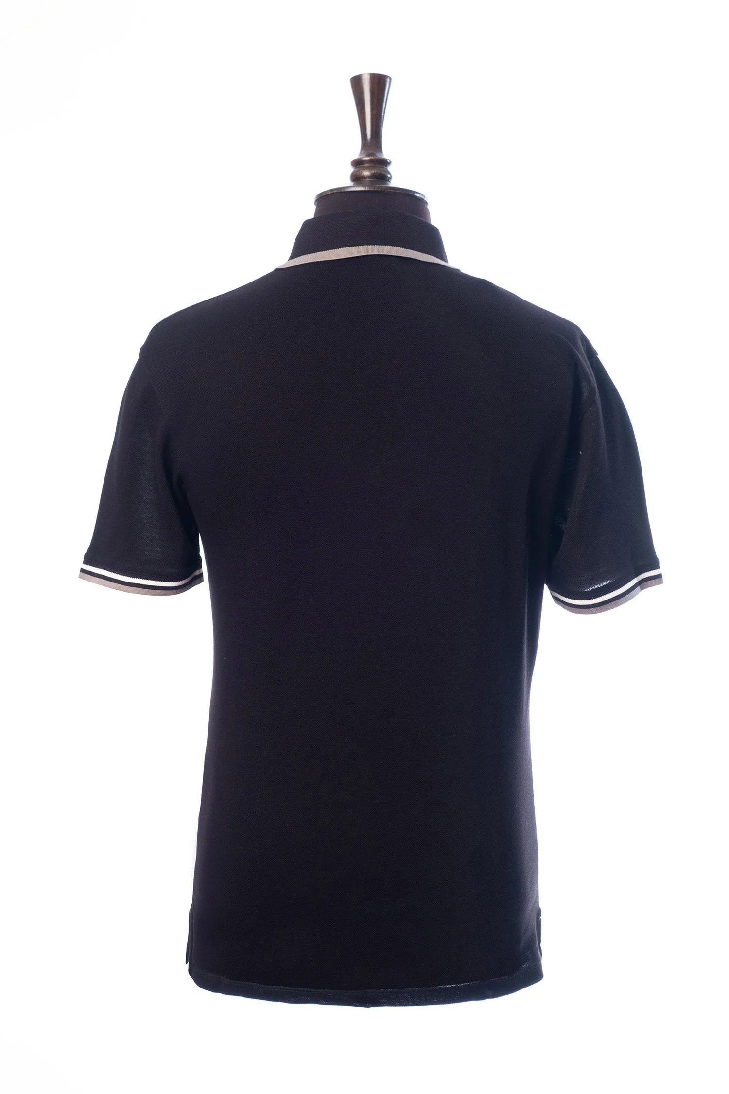 Mercerised Piqu Polo-Blue - Image 6