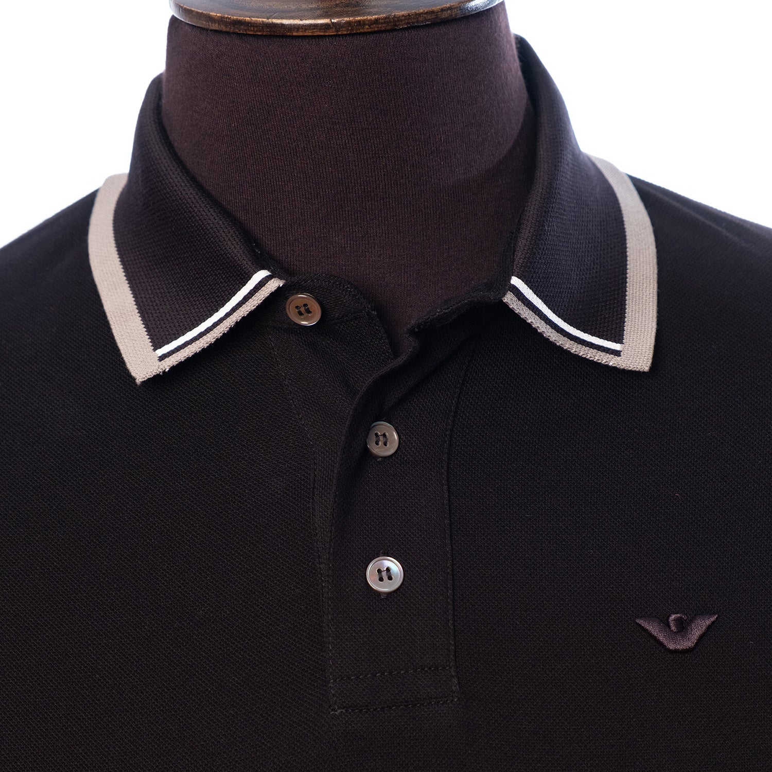 Mercerised Piqu Polo-Blue - Image 7