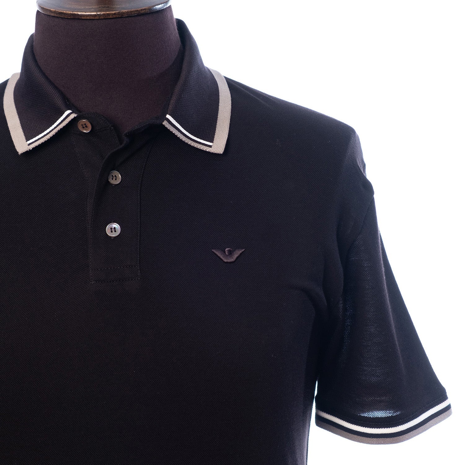 Mercerised Piqu Polo-Blue - Image 8