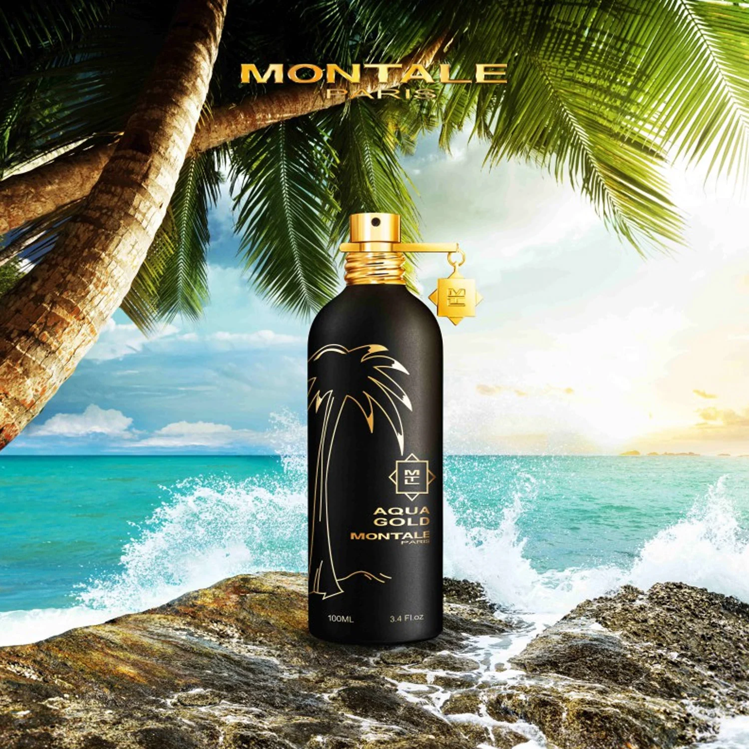 MONTALE AQUA GOLD EDP 100ML - Image 2