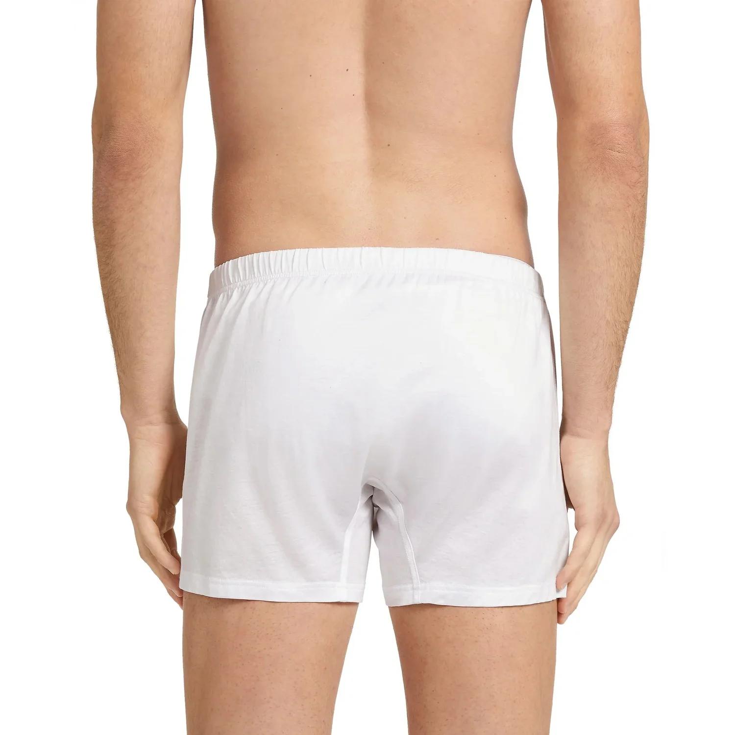 N2LC70100 100 WHITE ZEGNA MEN BOXER - Image 3
