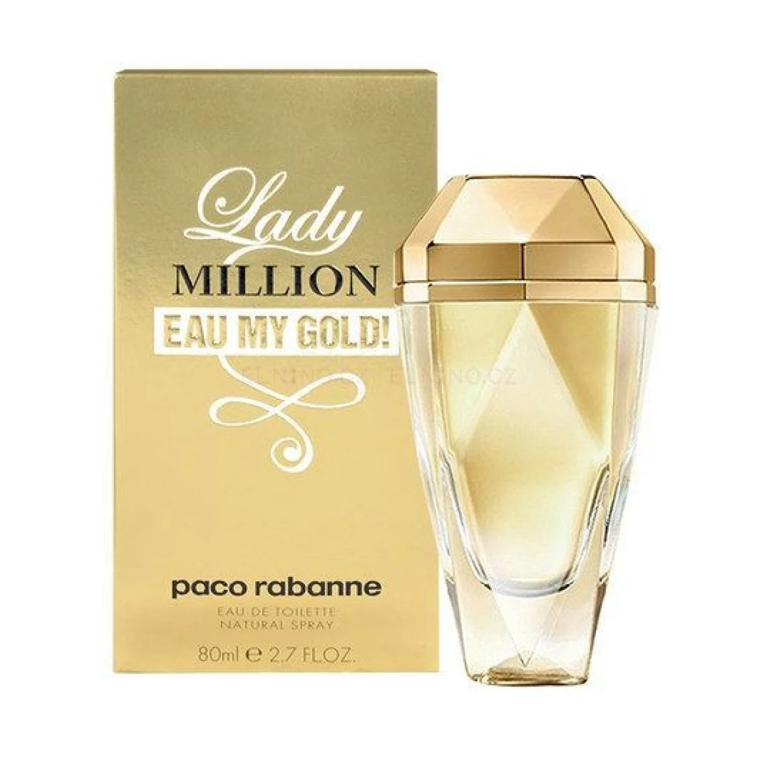 PACO LADY MILLION EAU MY GOLD EDT 80ML - Image 2