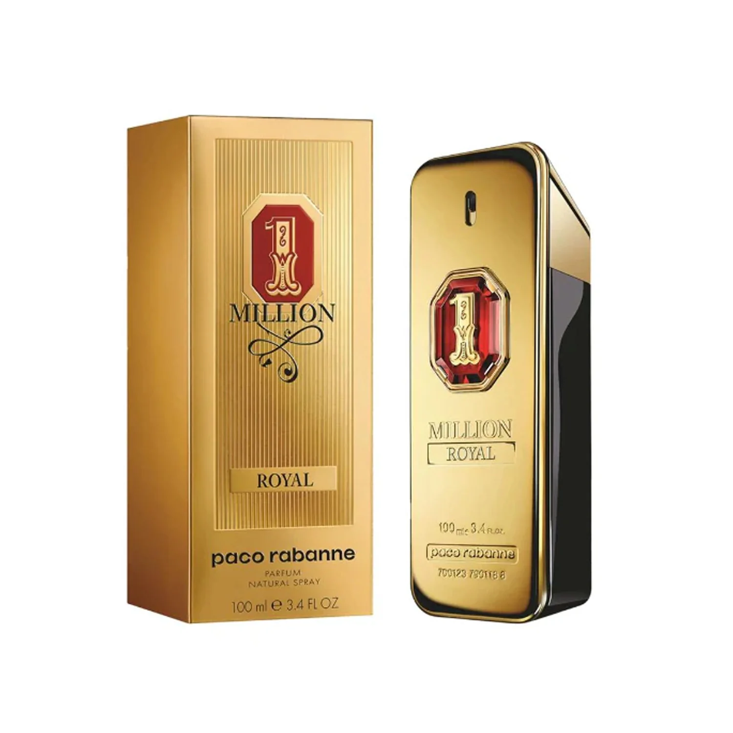 PACO RABANNE 1 MILLION ROYAL MEN PARFUM 100ML - Image 2