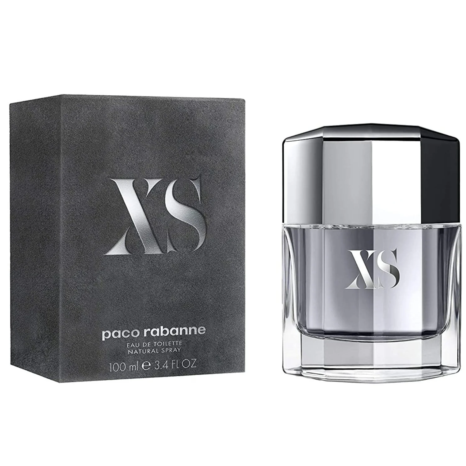 PACO XS GREY MEN EDT 100ML - Image 2