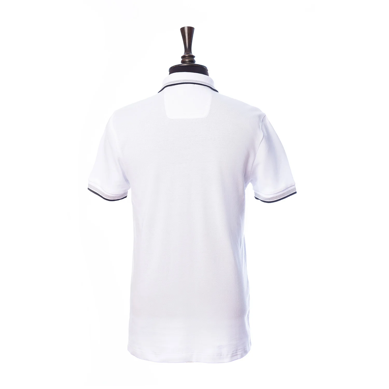 Paddy Polo Shirt In Cotton Piqua With Logo Undercollar - Image 2