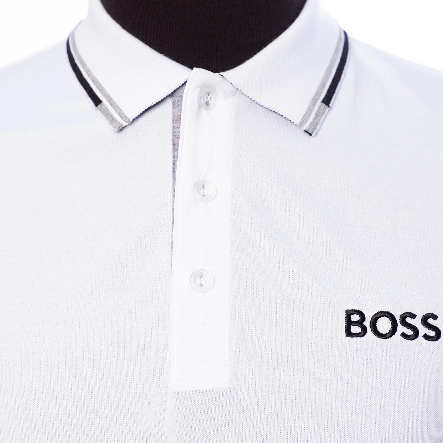 Paddy Polo Shirt In Cotton Piqua With Logo Undercollar - Image 4