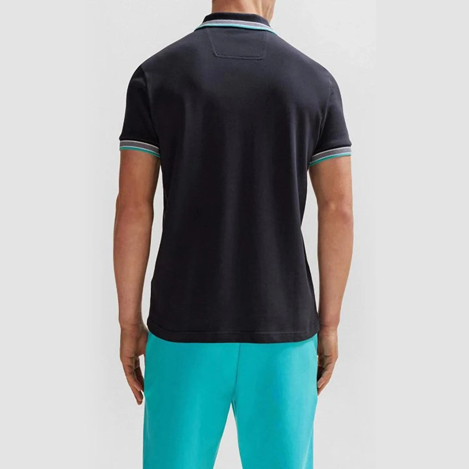 Paddy Polo Shirt In Cotton Piqua With Logo Undercollar - Image 7