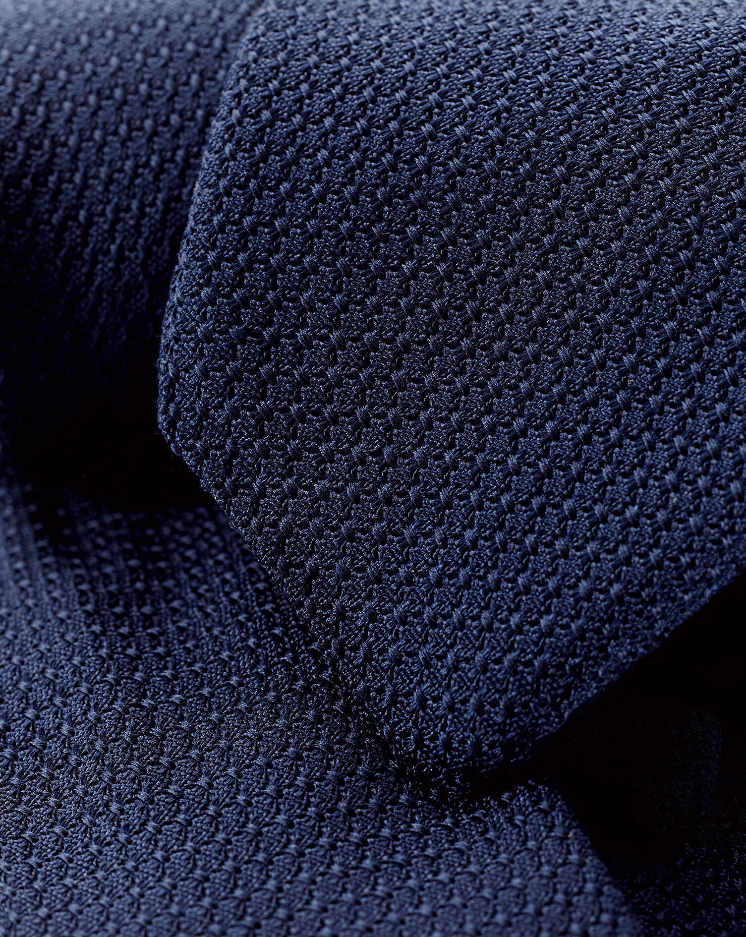 PETROL BLUE GRENADINE ITALIAN TIE - Image 2