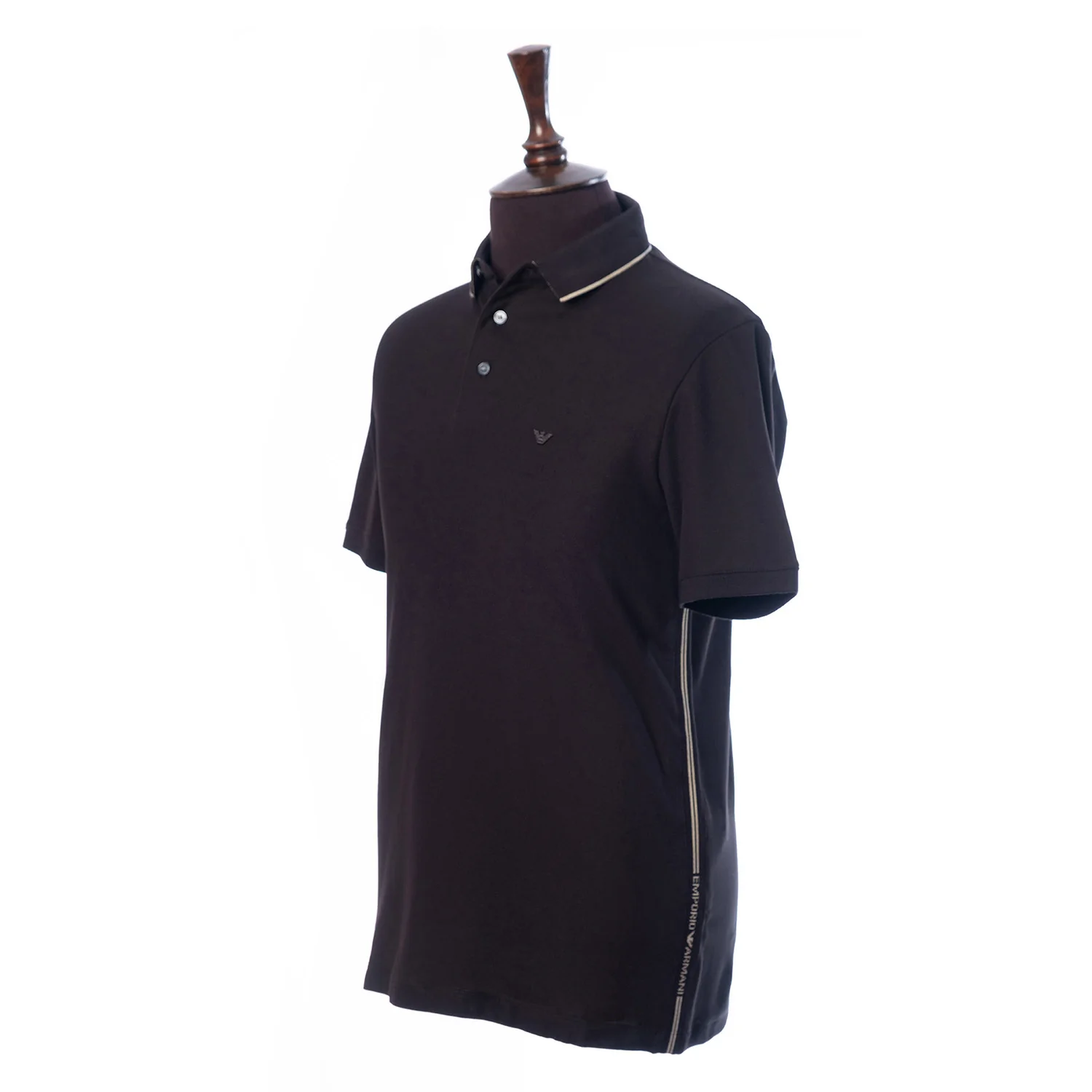 Piqua Polo Shirt With Piped Cuff - Image 2