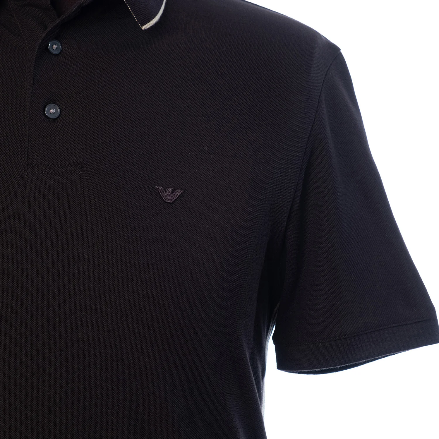 Piqua Polo Shirt With Piped Cuff - Image 3