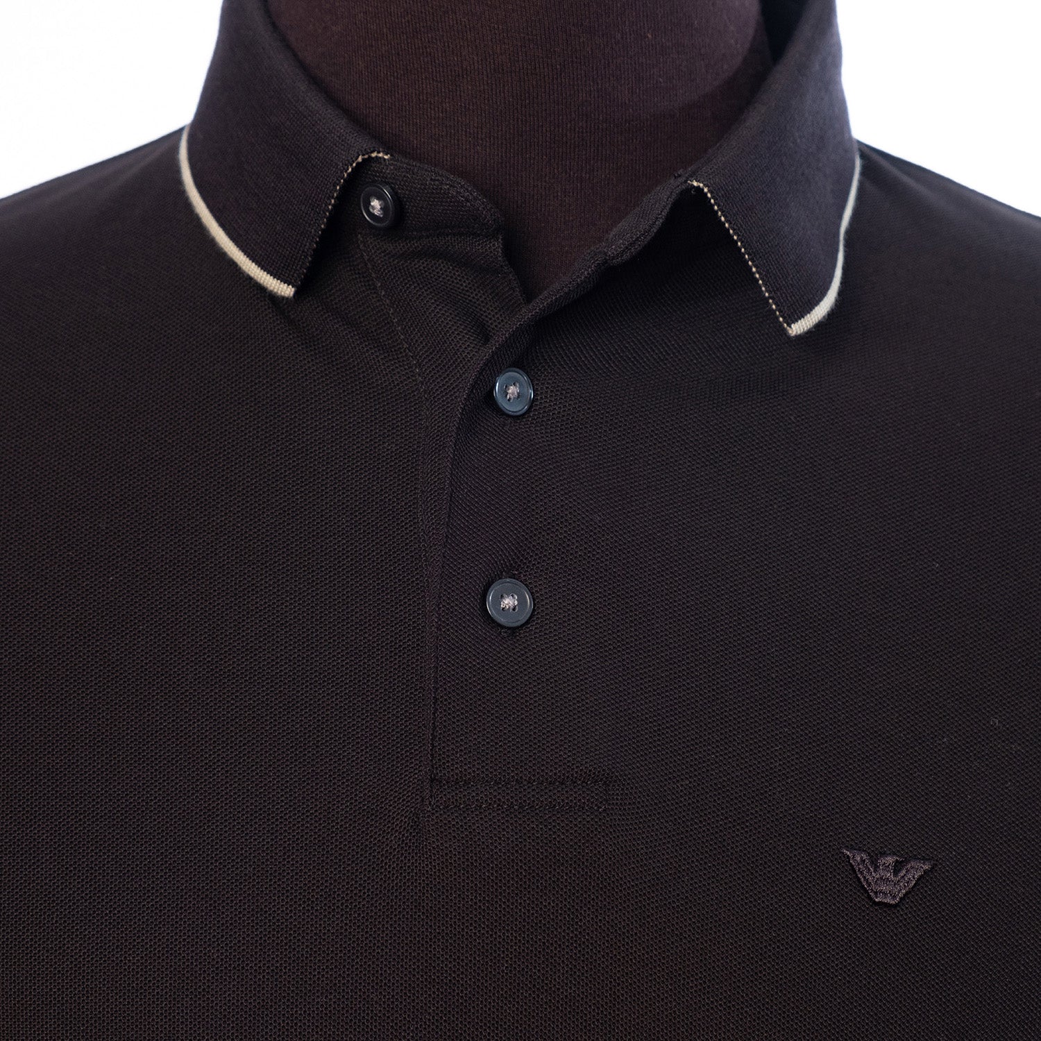 Piqua Polo Shirt With Piped Cuff - Image 4