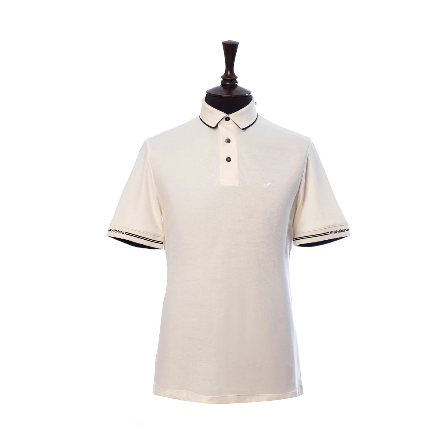 Piqua Polo Shirt With Piped Cuff - Image 5