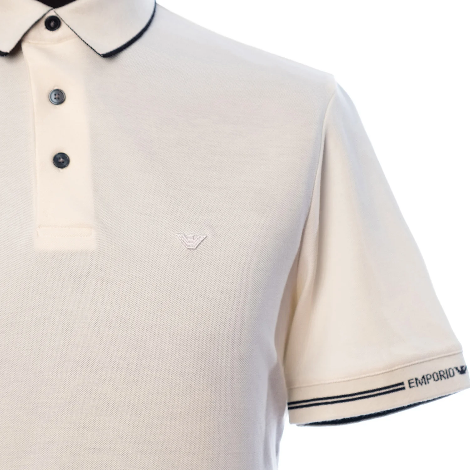 Piqua Polo Shirt With Piped Cuff - Image 6