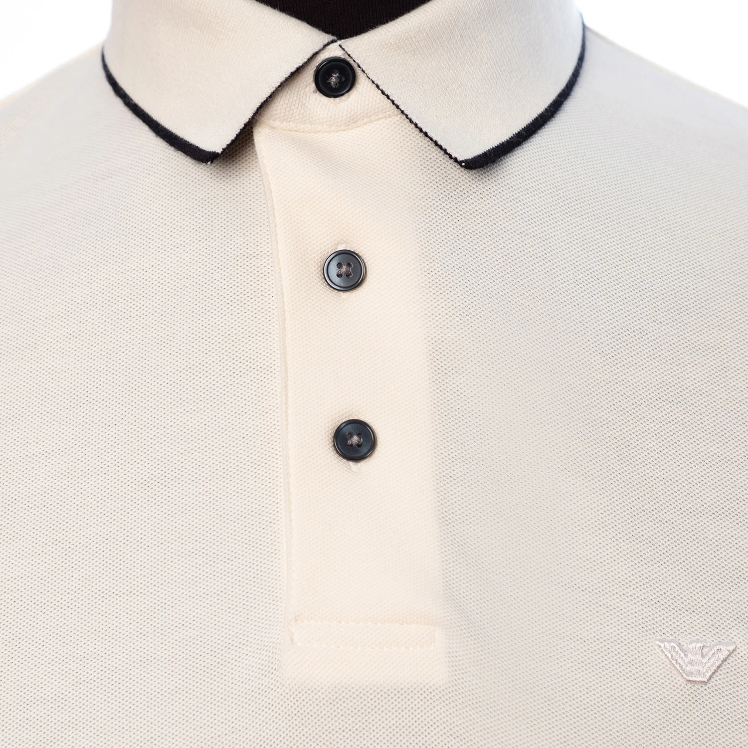 Piqua Polo Shirt With Piped Cuff - Image 7