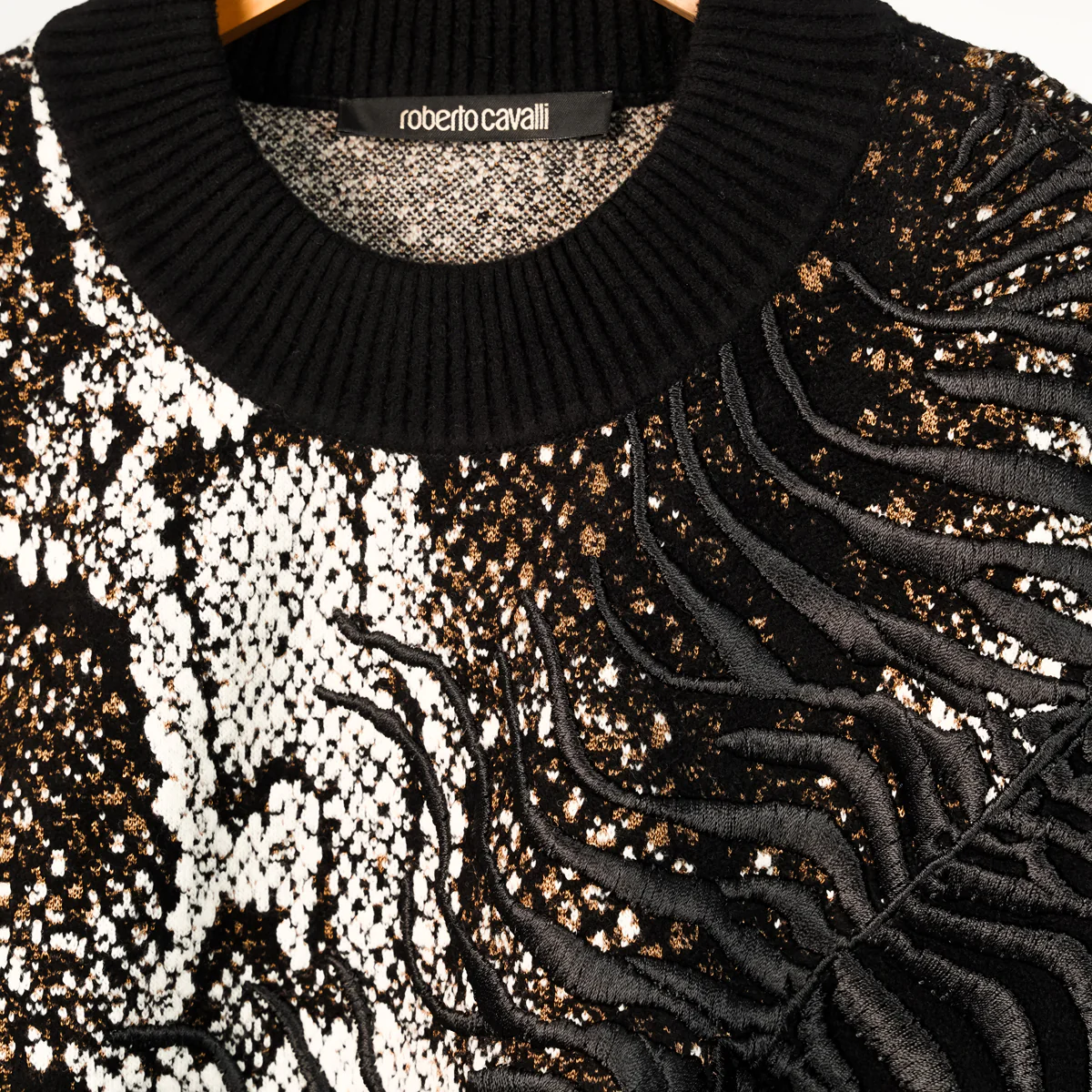 PNM610 MR001 ROBERTO CAVALLI MEN SWEATER - Image 2