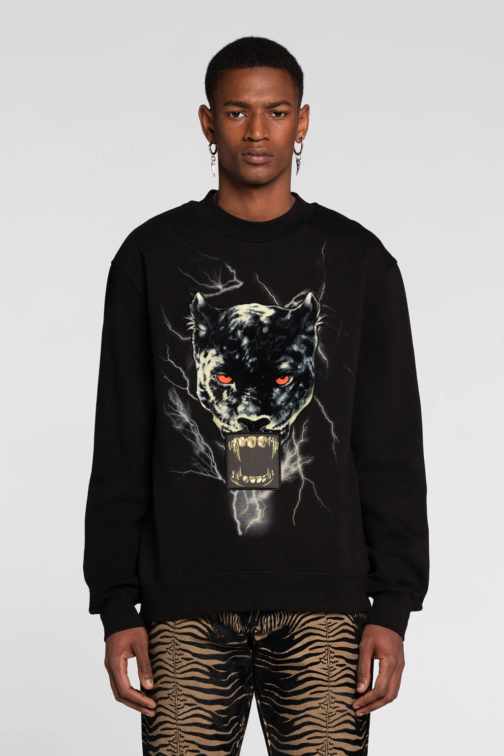 PNT68I CF050 ROBERTO CAVALLI MEN SWEATSHIRT - Image 2