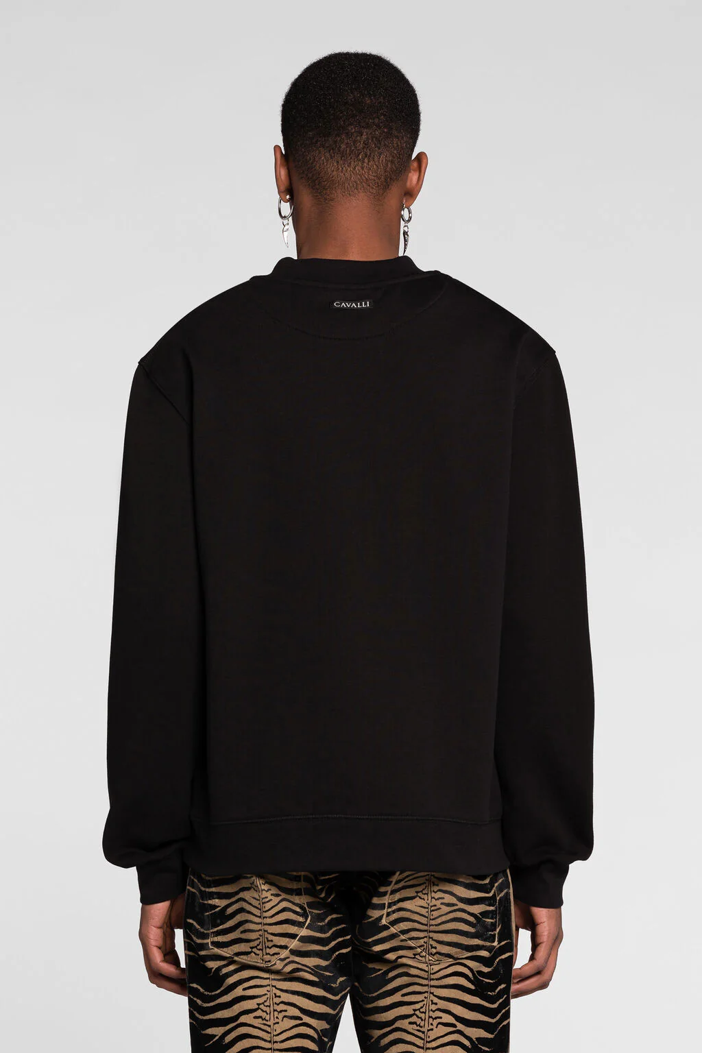 PNT68I CF050 ROBERTO CAVALLI MEN SWEATSHIRT - Image 4
