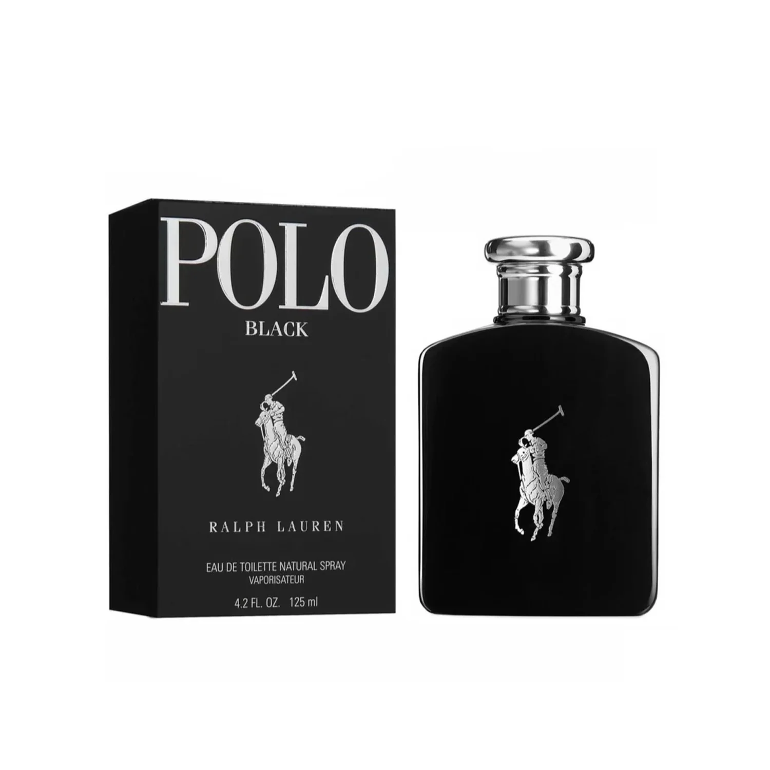 POLO BLACK MEN EDT 125ML - Image 2