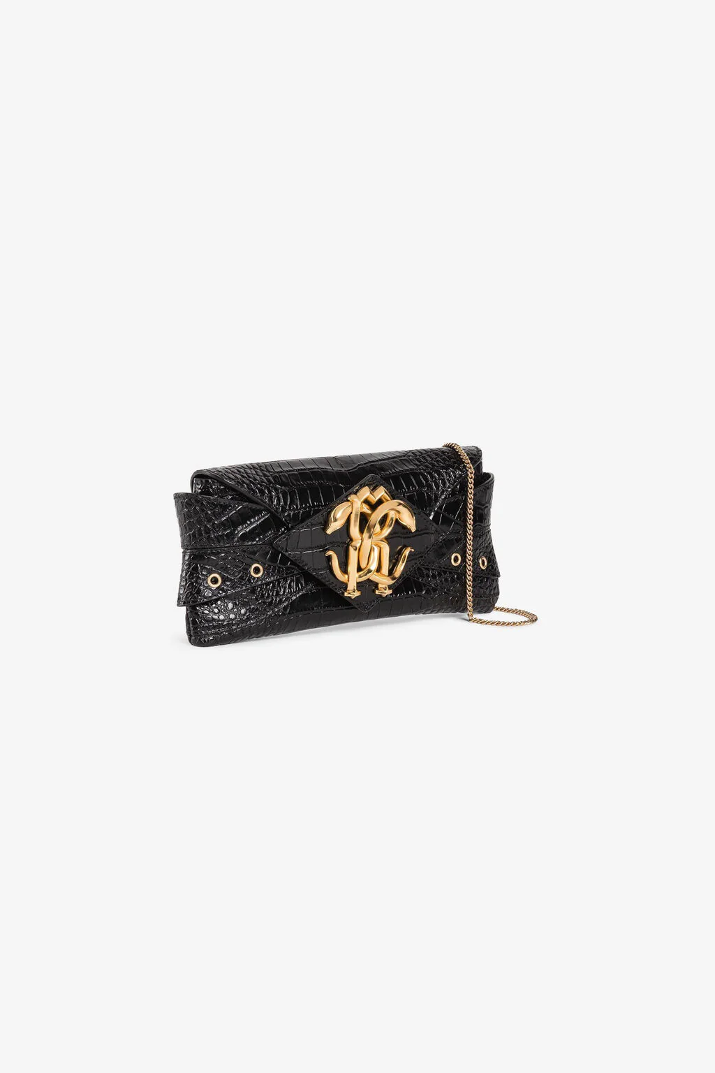 QKB010 PZ055 05051 BLACK ROBERTO CAVALLI WOMEN BAG - Image 3