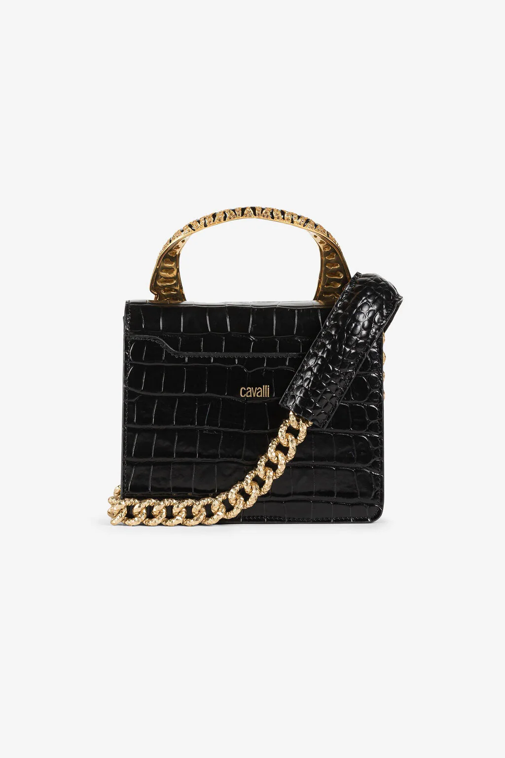 QKB023 PZ055 05051 BLACK ROBERTO CAVALLI WOMEN BAG - Image 3