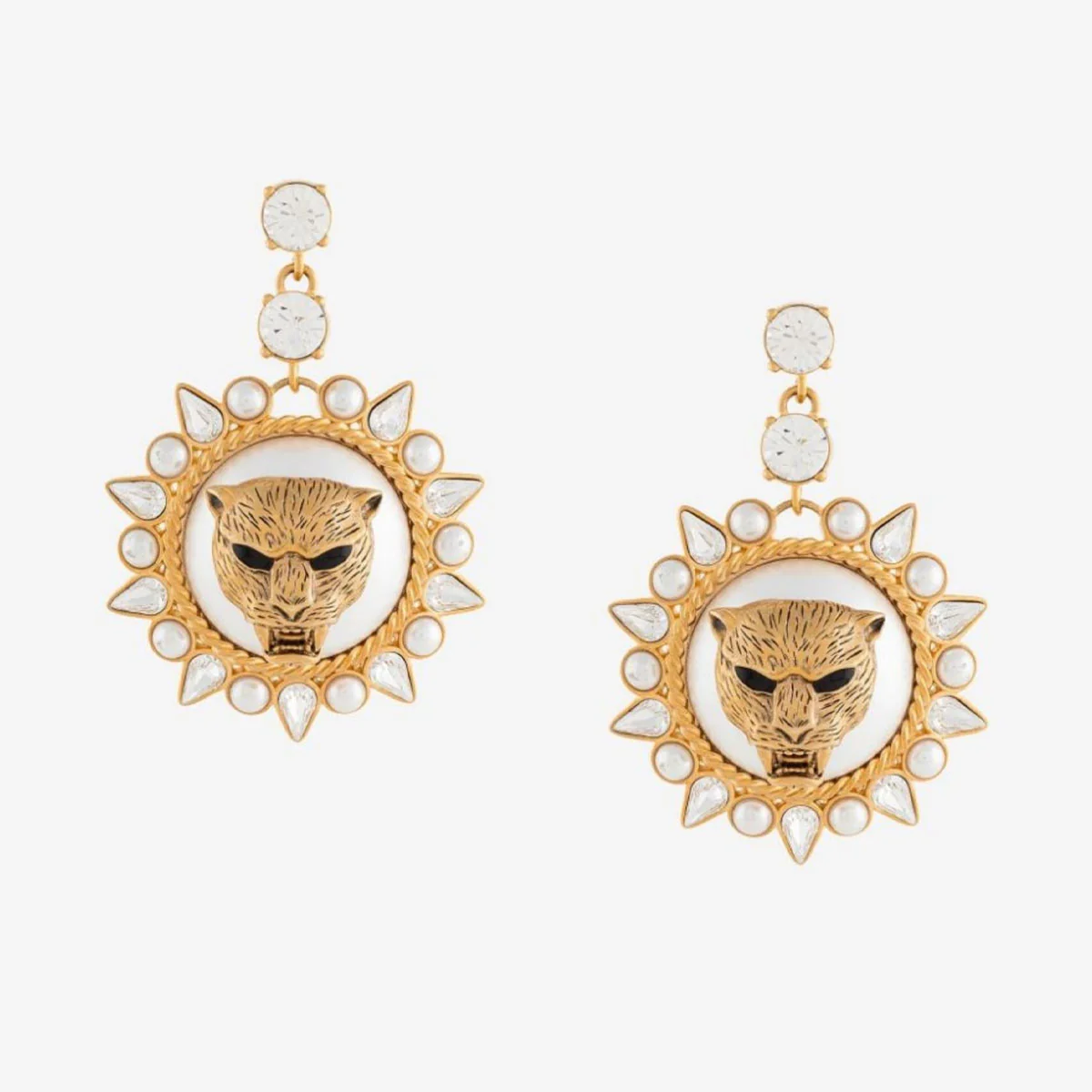 QKG001 AM008 00245 GOLD R.C WOMEN EARRINGS