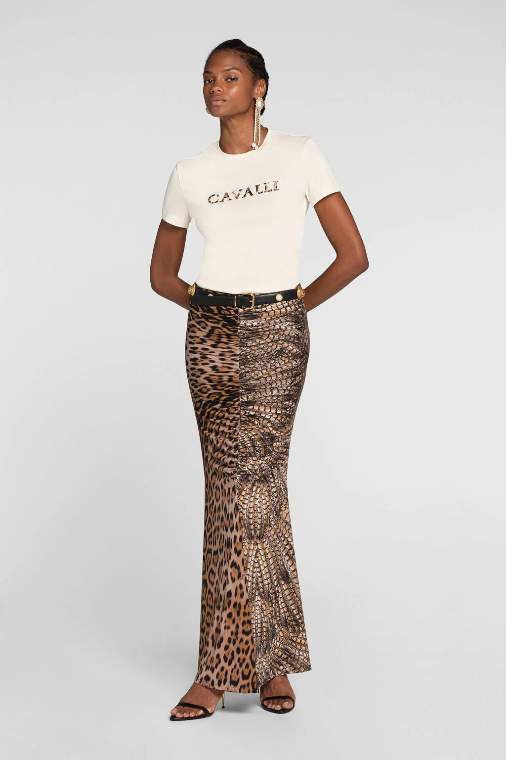 QKT60A JD060 00565 IVORY R.C WOMEN T-SHIRT - Image 2