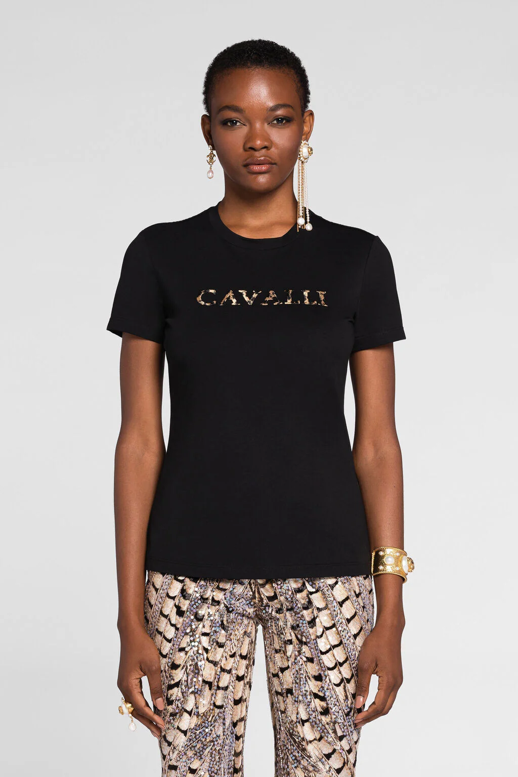 QKT60A JD060 05051 BLACK R.C WOMEN T-SHIRT - Image 2