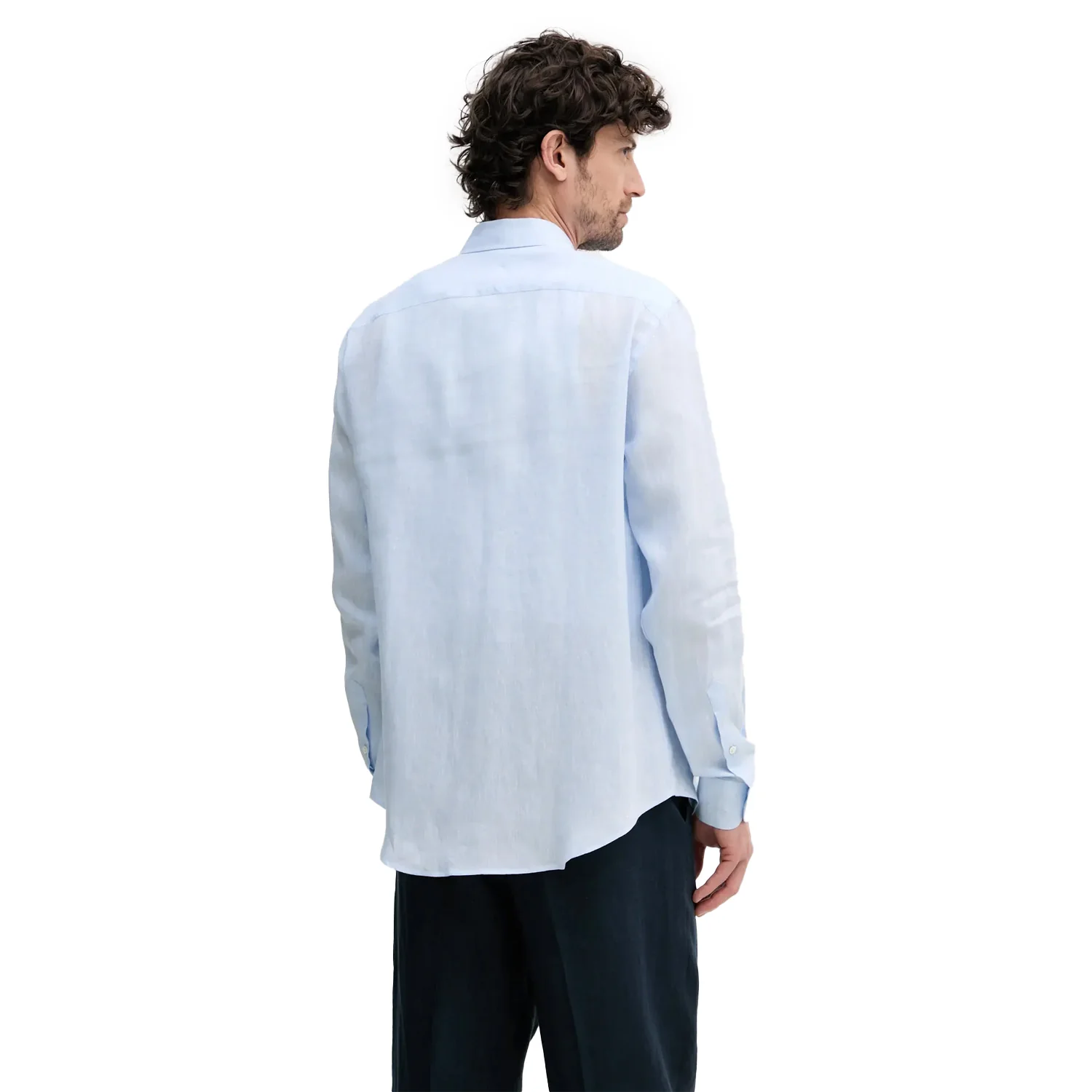 Regular-Fit Shirt In Linen - Image 4