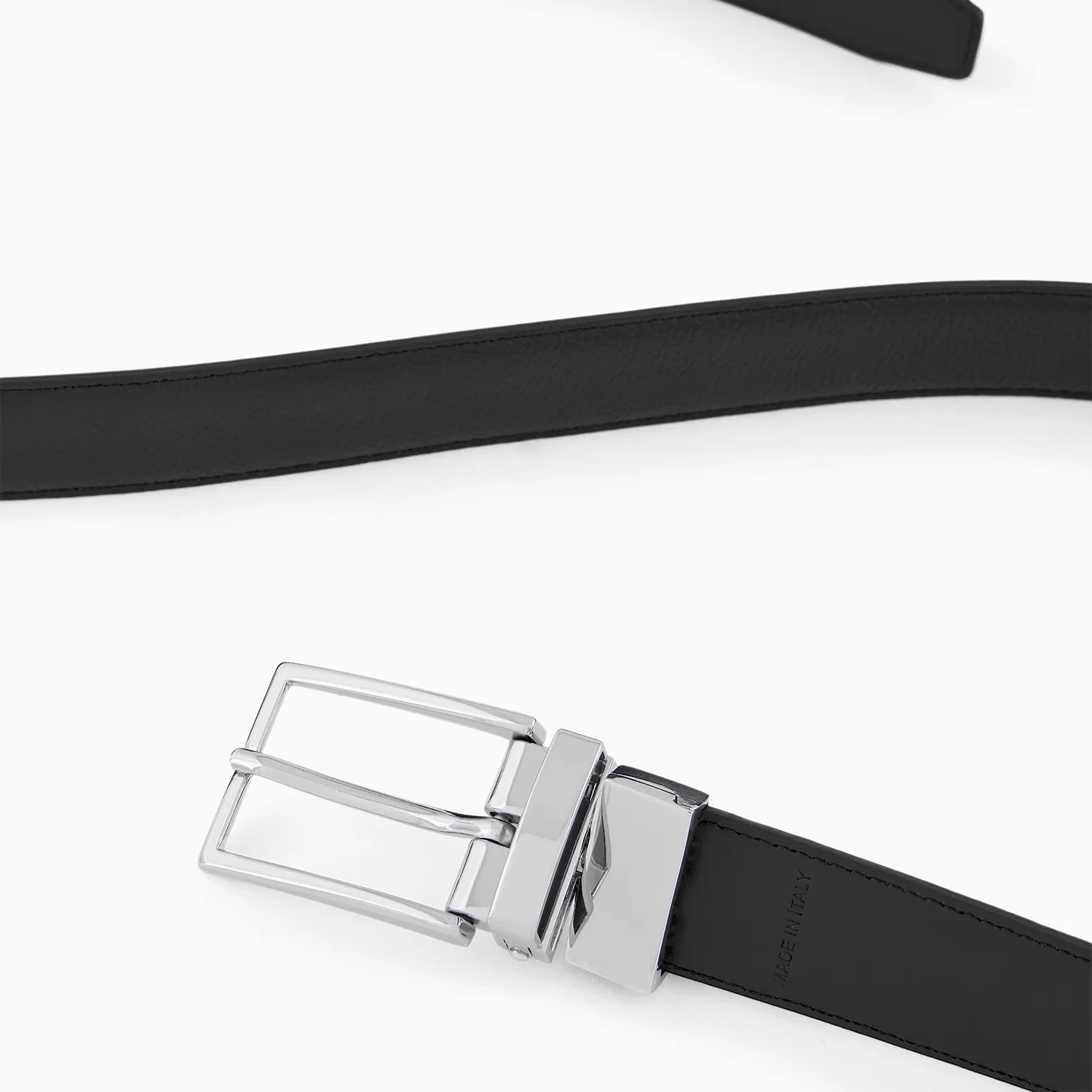 Reversible Leather Belt - Image 3