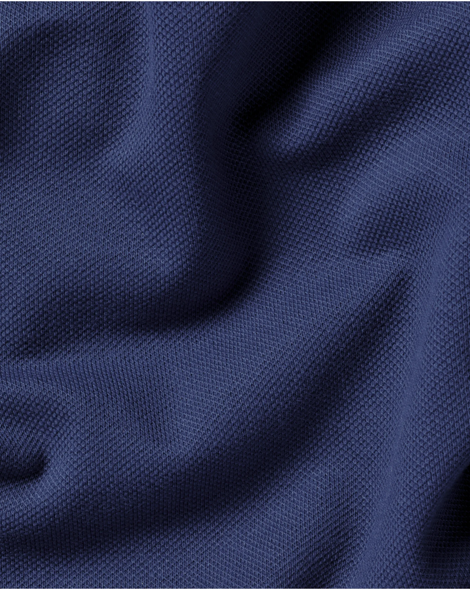 ROYAL BLUE SOLID SHORT SLEEVE COTTON TYRWHITT PIQUE POLO - Image 5