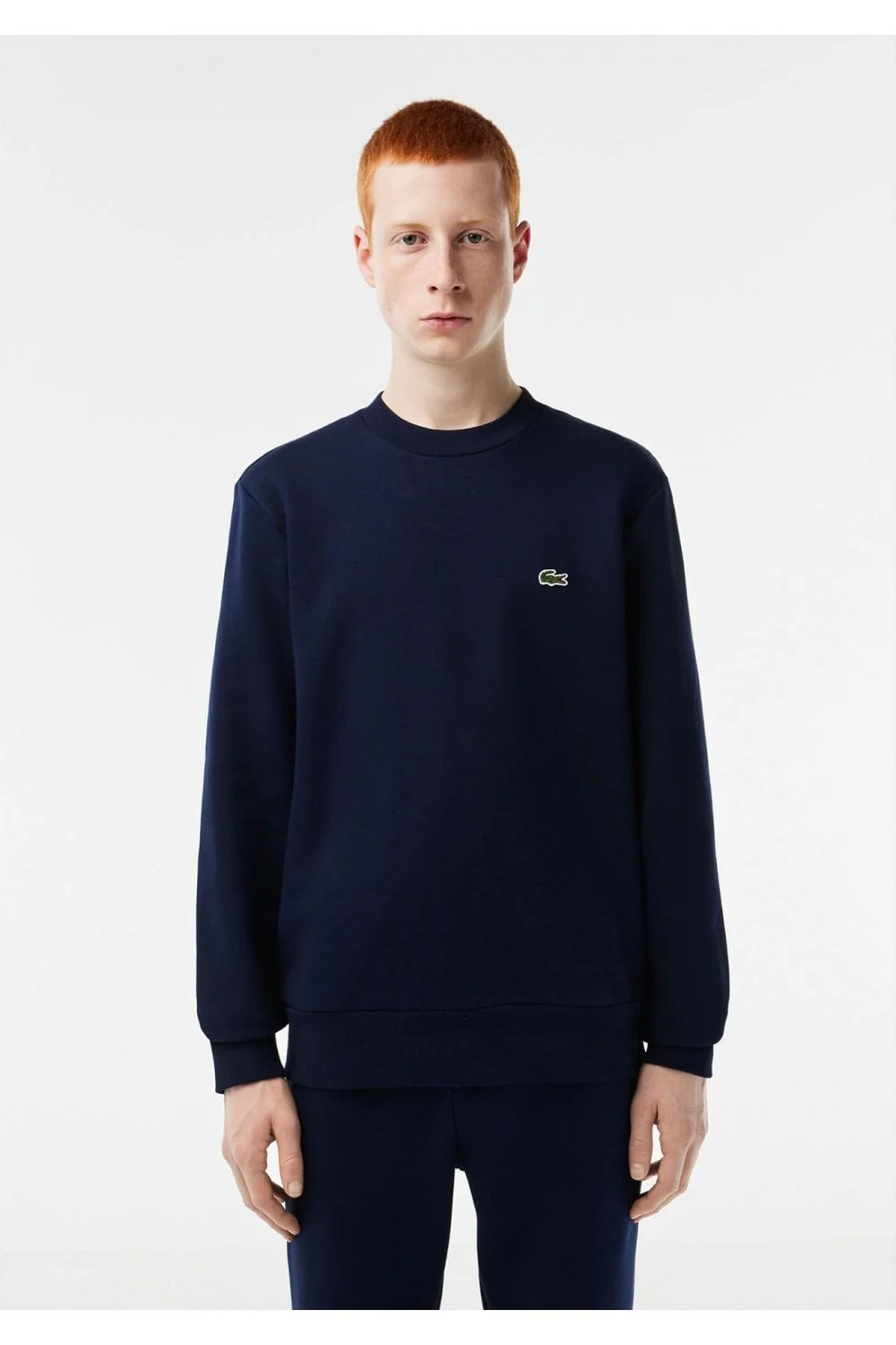 SH9608 QAO 166N LACOSTE SWEATSHIRT MEN NAVY - Image 2