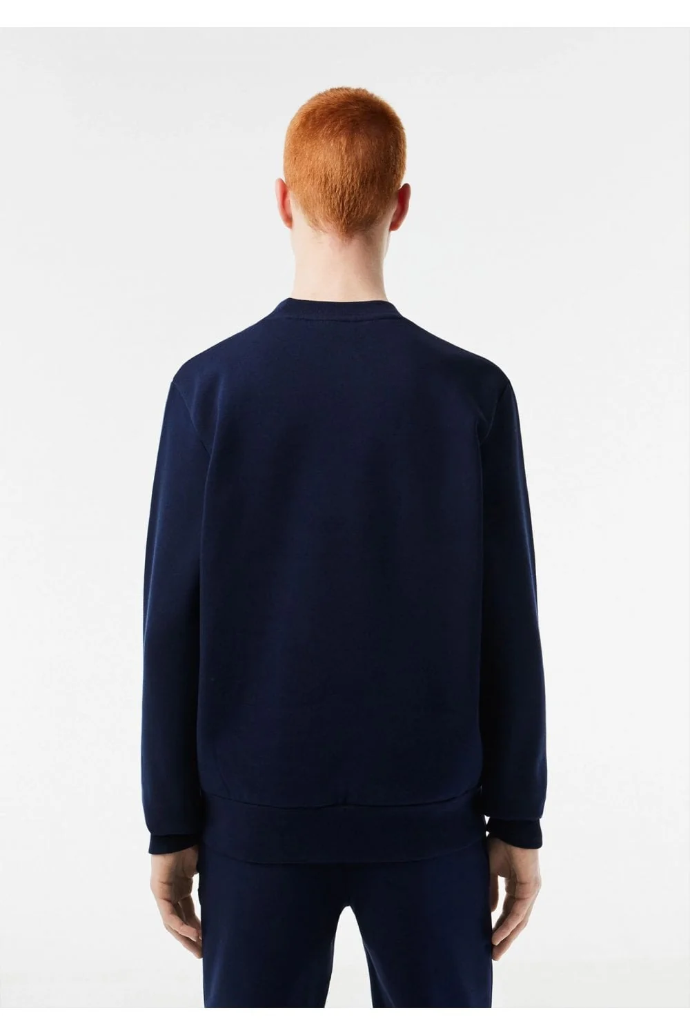SH9608 QAO 166N LACOSTE SWEATSHIRT MEN NAVY - Image 4