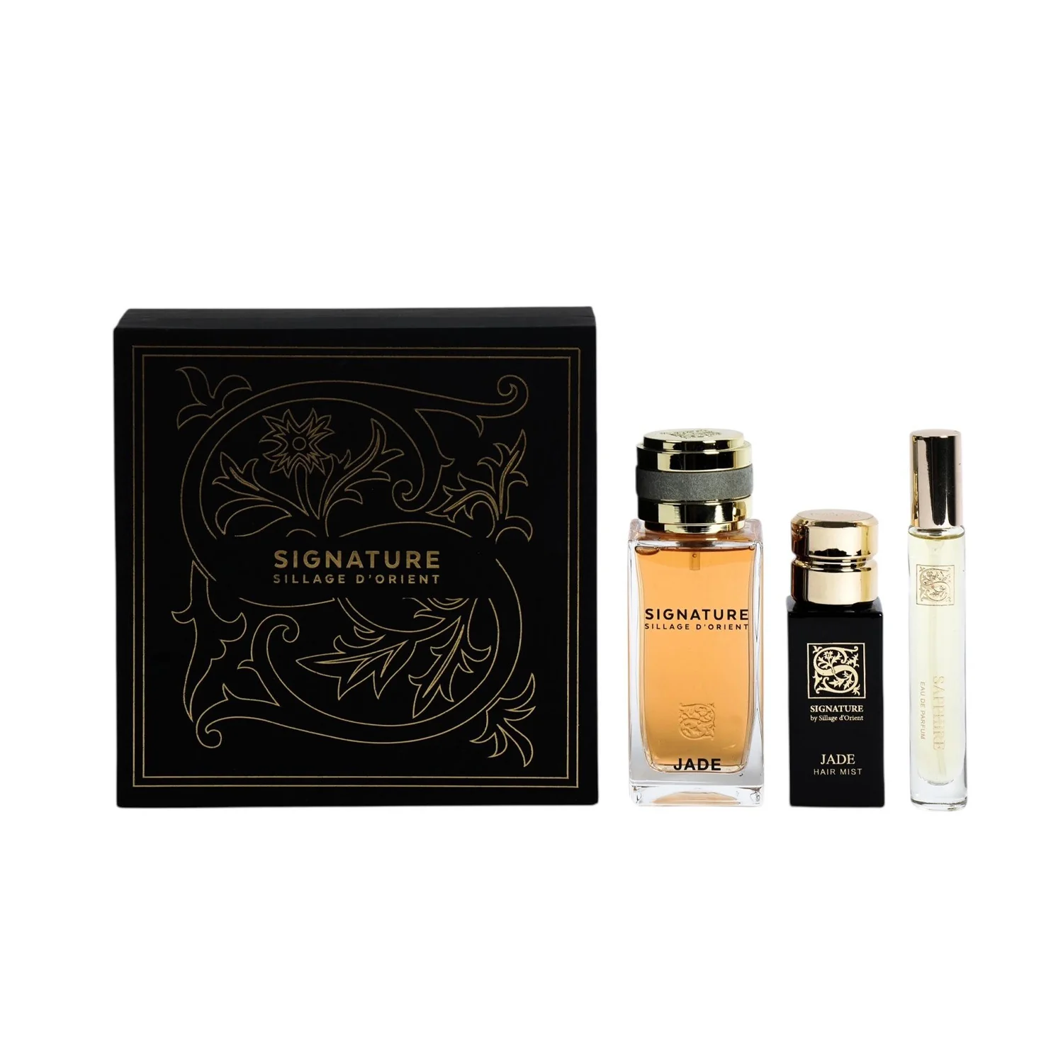 SIGNATURE JADE SET 100ML PARFUM+30ML HM+10ML PARFUM