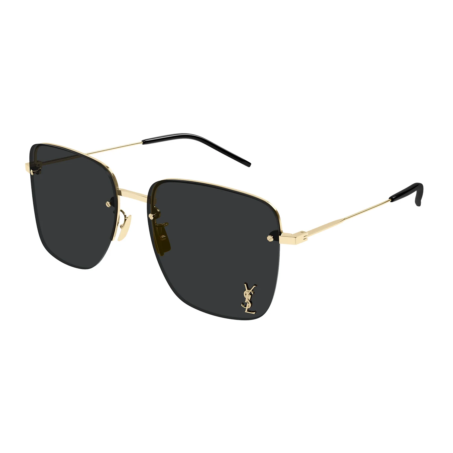 MONOGRAM MODERN HALF RIM SQUARED FEMININE SHAPE
