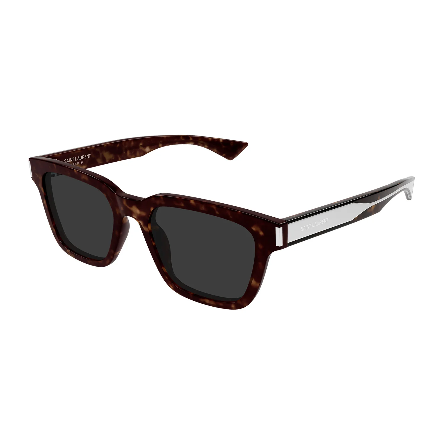 CORNER ANGLE SAINT LAURENT ENGRAVED LOGO