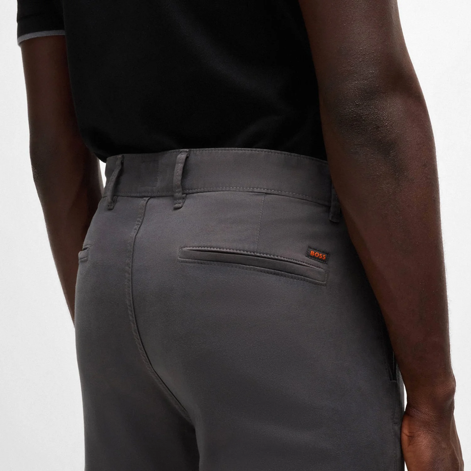 Slim-Fit Chinos In Stretch-Cotton Satin - Image 11