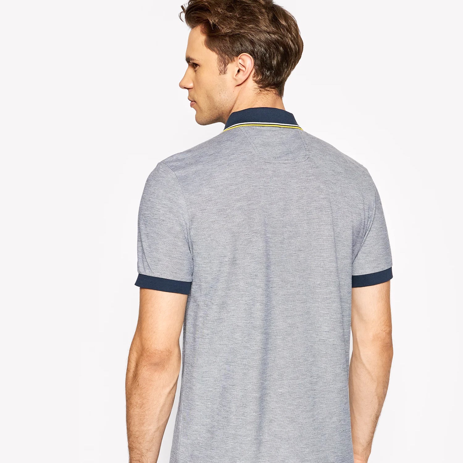 Slim-Fit Polo Shirt In Stretch - Image 3