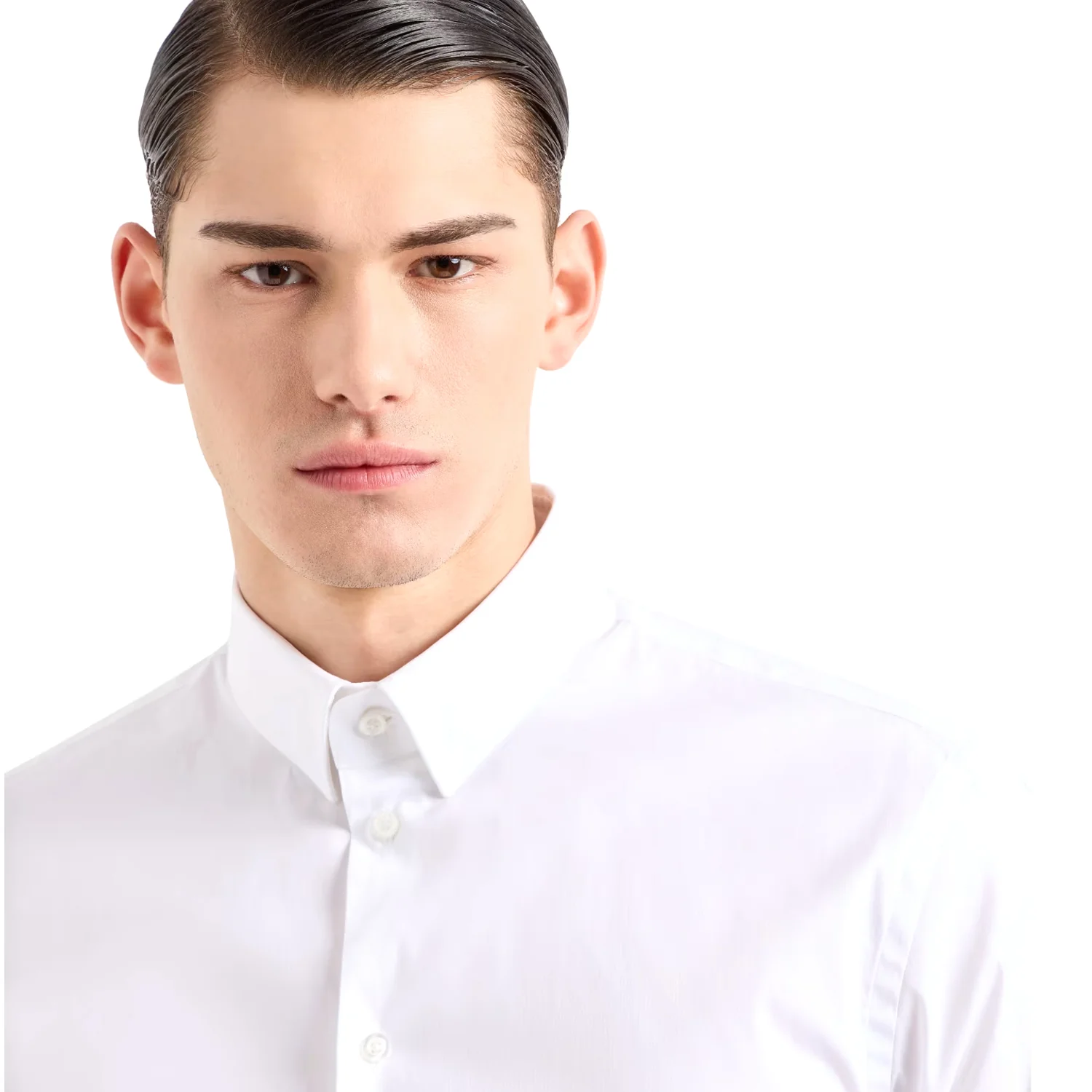 Stretch Cotton Poplin Shirt - Image 4