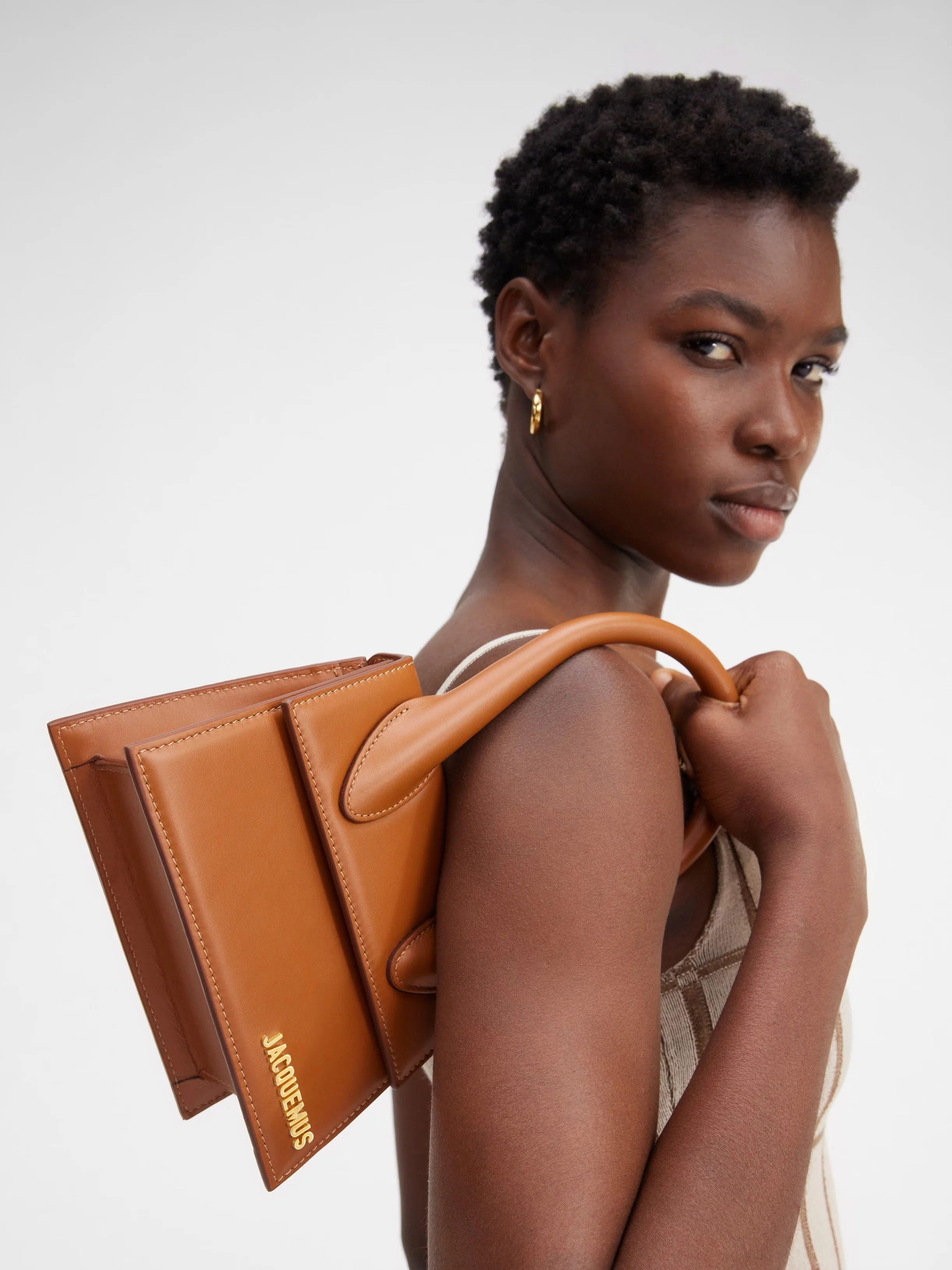 TAN JACQUEMUS WOMEN BAG - Image 2