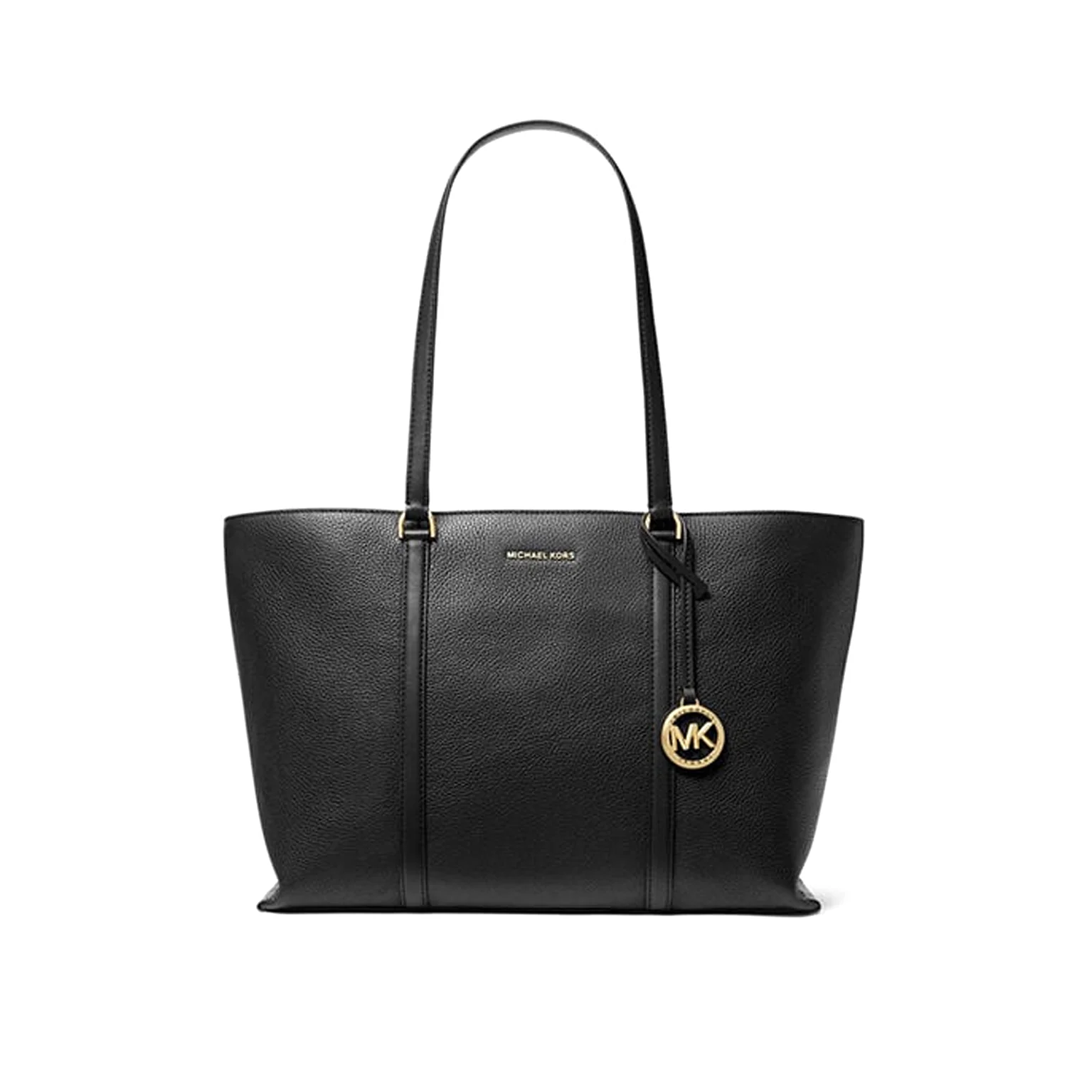 Temple Large Pebbled Leather Tote