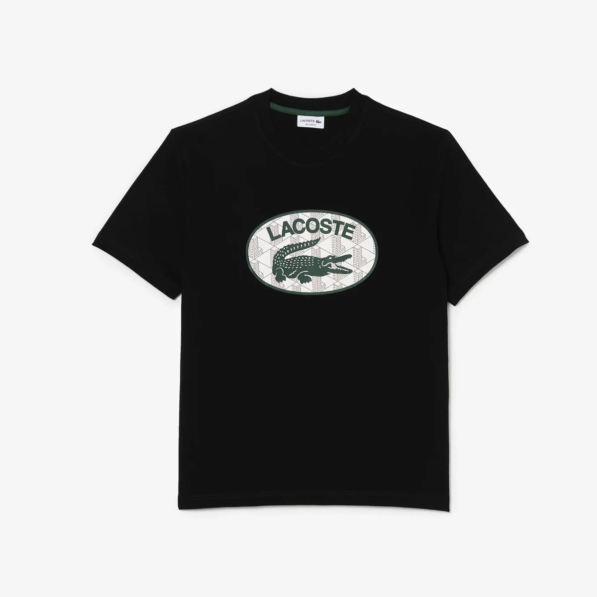 TH0064 AB 031BK LACOSTE T-SHIRT MEN BLACK