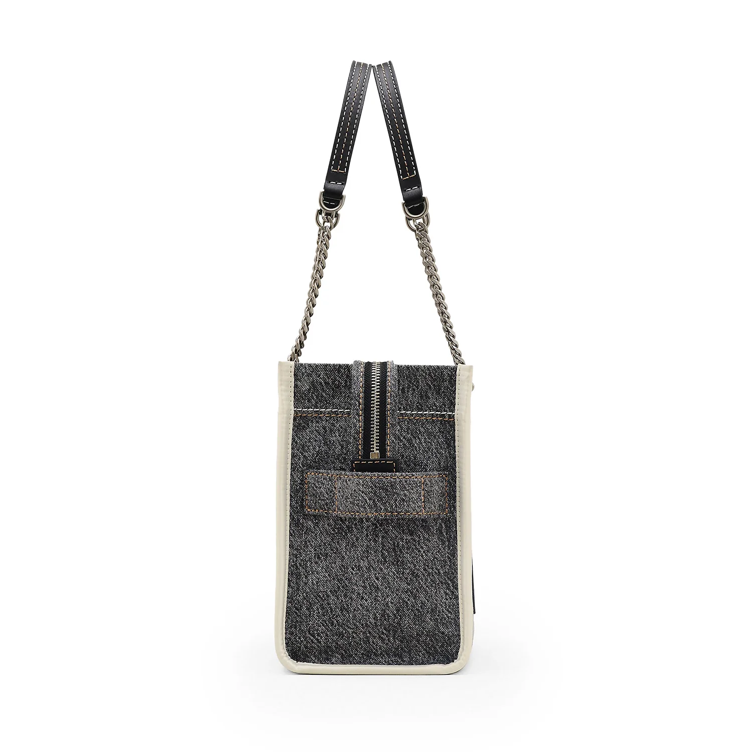 The Denim Chain Small Tote Bag - Image 4