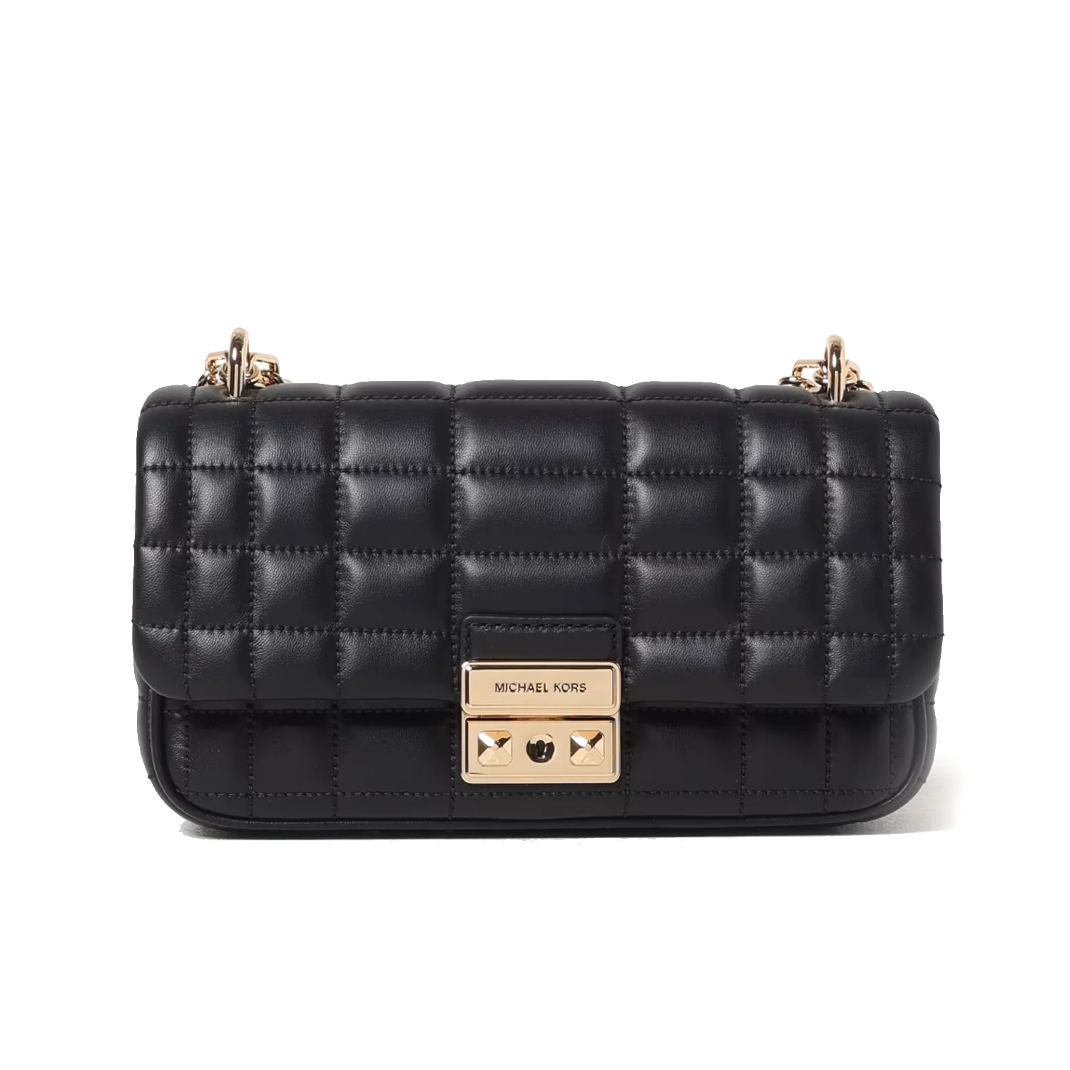 Tribeca Large Quilted Leather Shoulder Bag