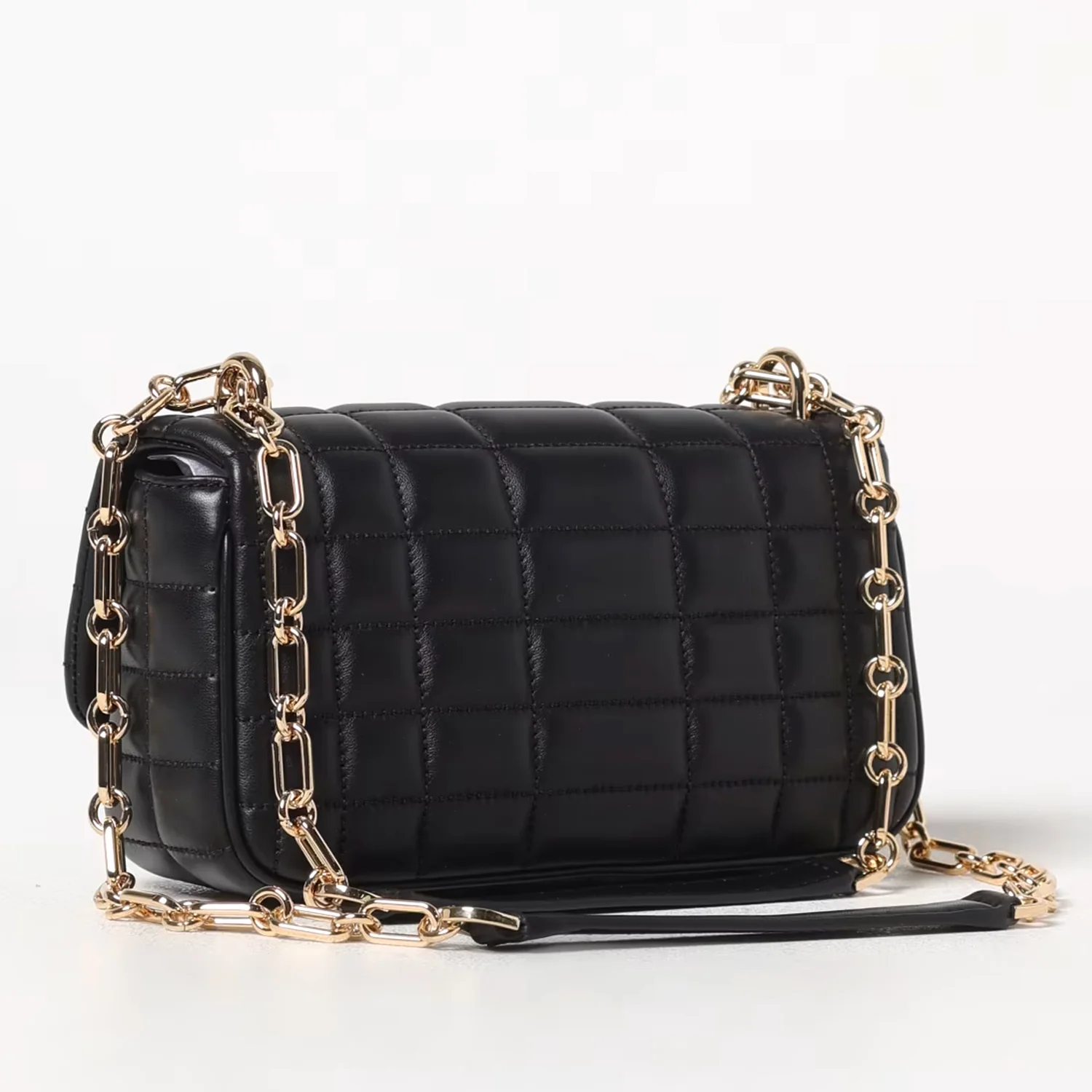 Tribeca Large Quilted Leather Shoulder Bag - Image 2
