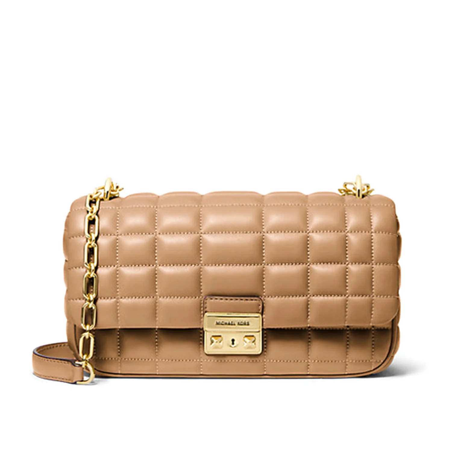 Tribeca Large Quilted Leather Shoulder Bag - Image 4