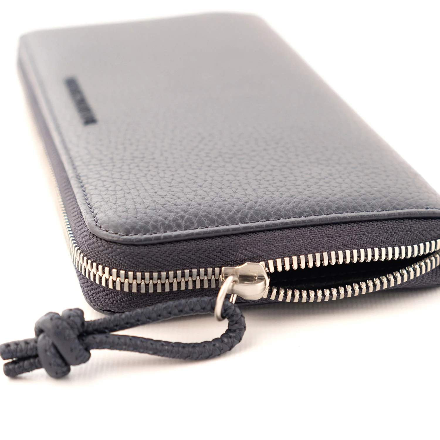 Tumbled Leather Wallet With Wrap-Around Zip - Image 2