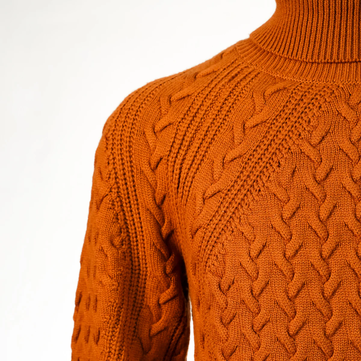 UAM73 ACT320 VJC ZEGNA Men T-Neck SWEATER - Image 4